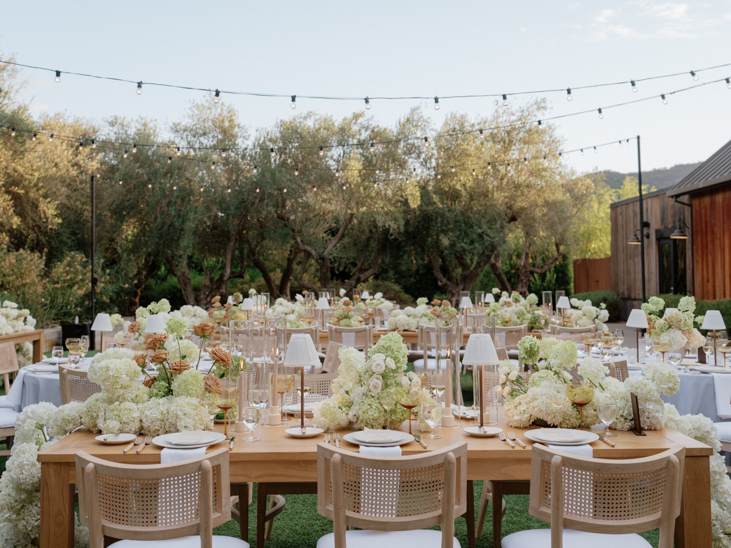 Kristin and Zach's Yountville wedding, featured on The Knot.